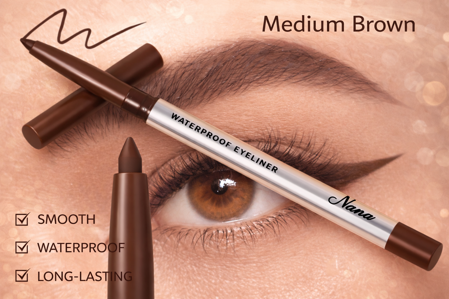 Nana Beauty Waterproof Eyeliner